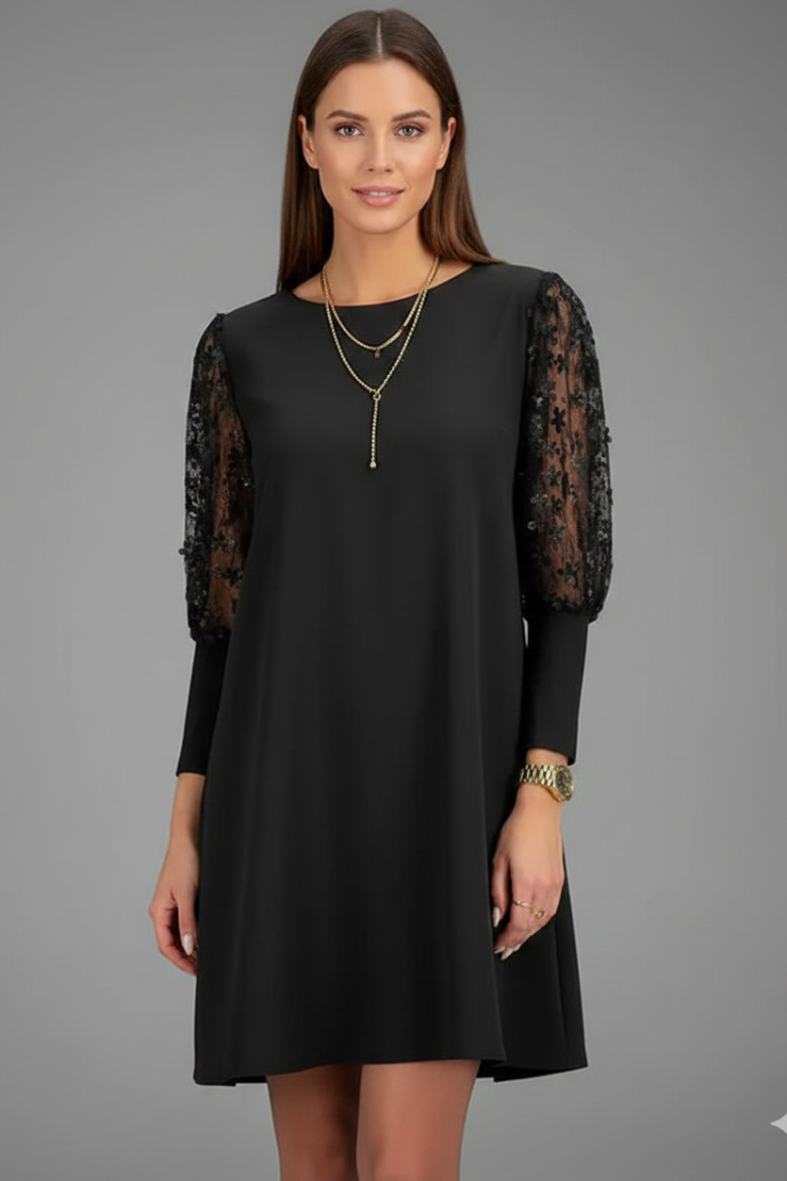 Women’s Short Dress with Sleeves