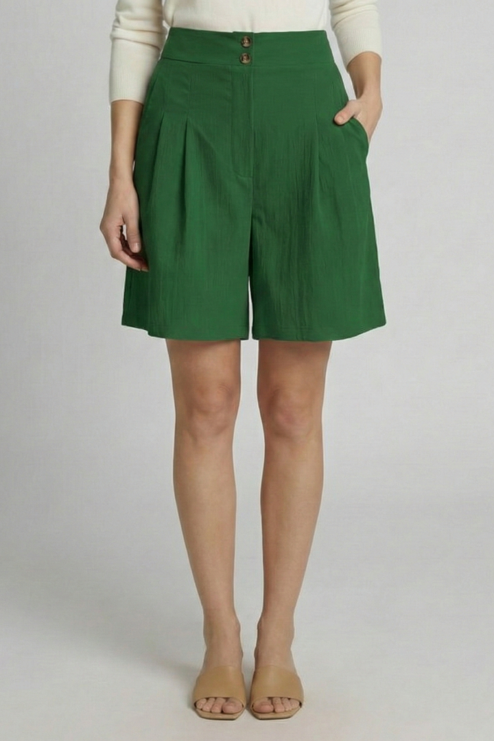 Women’s Skirt with High Waist and Flared Hem