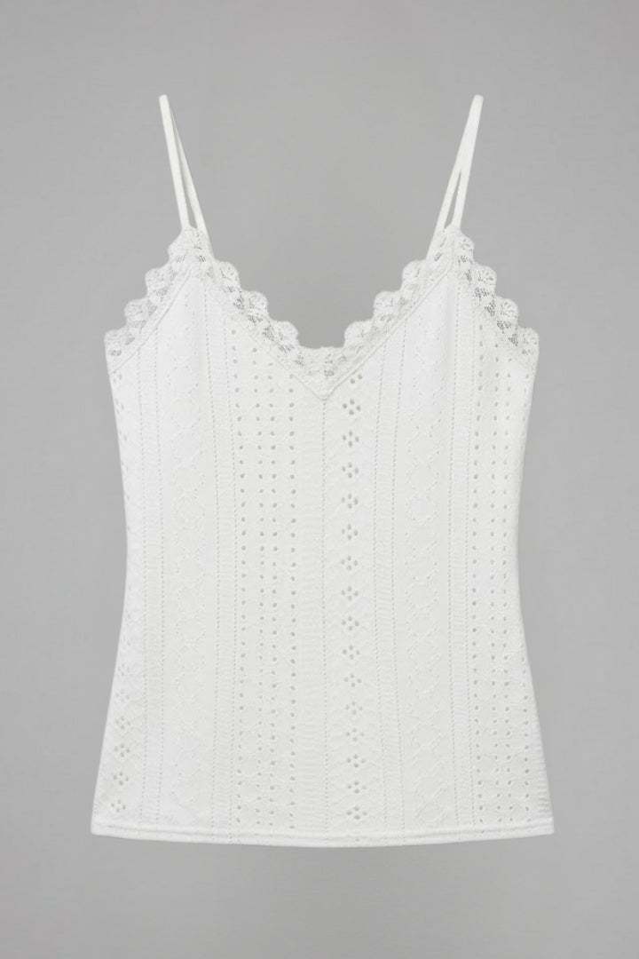 Women’s Top with V Neckline and Panels