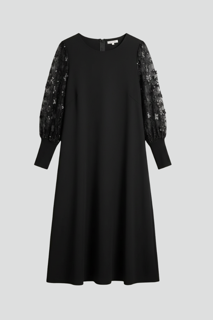 Women’s Short Dress with Sleeves