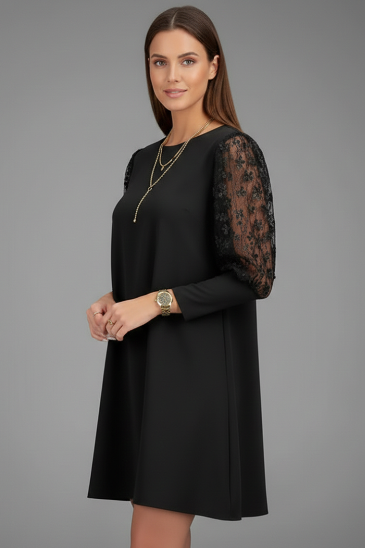 Women’s Short Dress with Sleeves