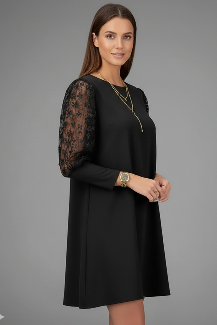 Women’s Short Dress with Sleeves